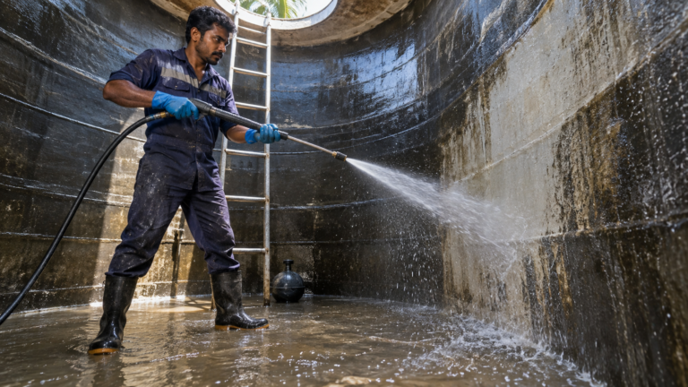 Water Tank Cleaning service in Chandigarh