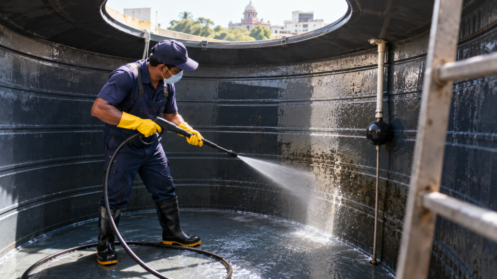 Water Tank Cleaning service in Central Delhi